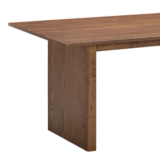 Τραπεζαρία Eleganza-Raudi pakoworld σετ 7τεμ mdf σε καρυδί-εκρού απόχρωση 180x99x75.8εκ Τραπεζαρία Eleganza-Raudi pakoworld σετ 7τεμ mdf σε καρυδί-εκρού απόχρωση 180x99x75.8εκ
