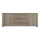 Μπουφές Kalya pakoworld σε sonoma απόχρωση 220x49x89.5εκ