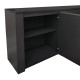 Μπουφές Kalya pakoworld σε ανθρακί απόχρωση 220x49x89.5εκ Μπουφές Kalya pakoworld σε ανθρακί απόχρωση 220x49x89.5εκ