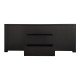 Μπουφές Kalya pakoworld σε wenge απόχρωση 220x49x89.5εκ