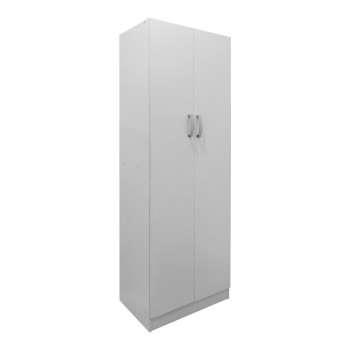 Ντουλάπα δίφυλλη Lego pakoworld σε λευκή απόχρωση 60x42x180εκ