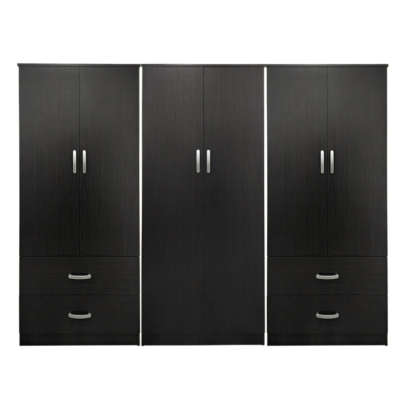 Ντουλάπα εξάφυλλη Lego pakoworld wenge 240x42x180εκ