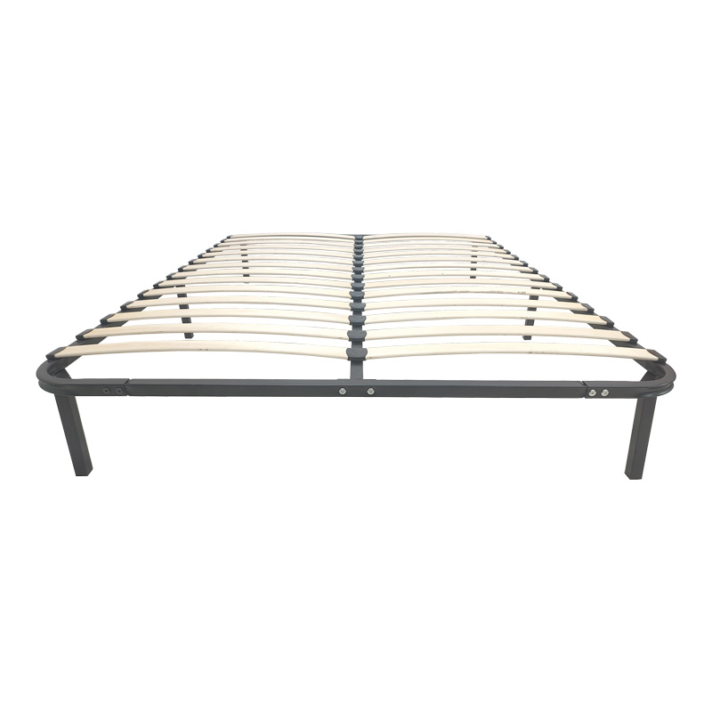 Κρεβάτι-υπόστρωμα Amaso pakoworld μεταλλικό μαύρο 160x200x28εκ