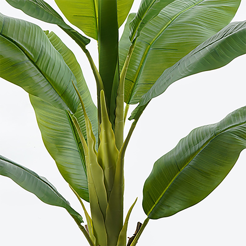 Διακοσμητικό φυτό σε γλάστρα Banono Inart πράσινο Φ95x160εκ