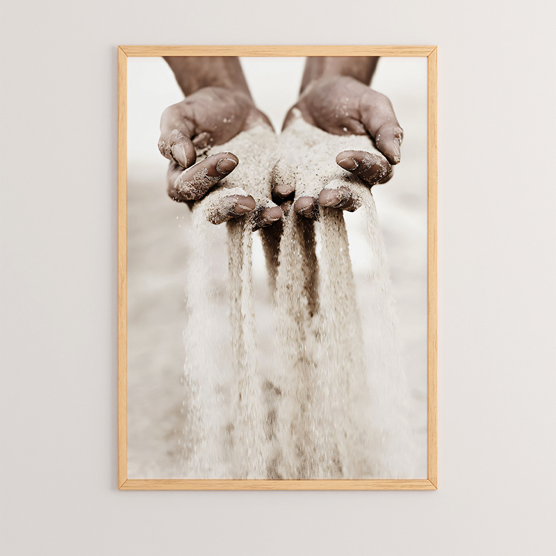 Πίνακας Ellery pakoworld με ψηφιακή εκτύπωση και πλαίσιο 33x1.5x48εκ