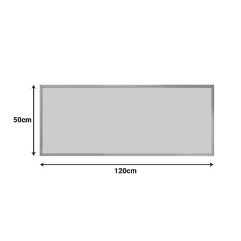 Πίνακας Flowery pakoworld με ψηφιακή εκτύπωση και πλαίσιο 120x2x50εκ