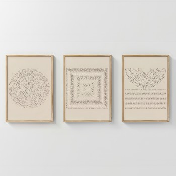 Πίνακας Fouldy pakoworld τρίπτυχος με ψηφιακή εκτύπωση και πλαίσιο 33x1.5x48εκ