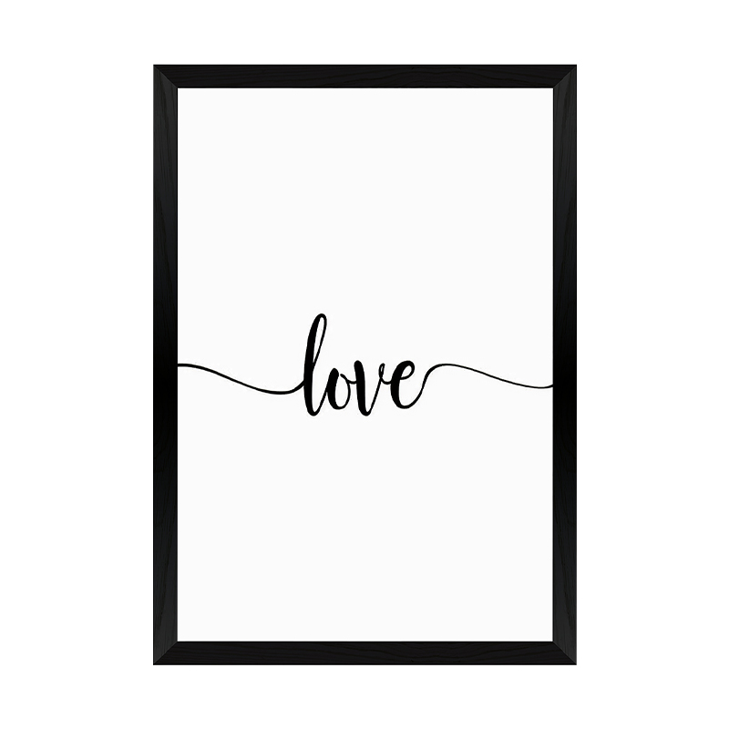 Πίνακας Elyrda pakoworld με ψηφιακή εκτύπωση και πλαίσιο 33x1.5x48εκ