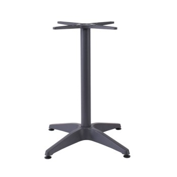 FACTORY Βάση Τραπεζιού Αλουμίνιο Απόχρωση Ανθρακί (2,35kg)