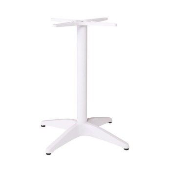 FACTORY Βάση Τραπεζιού Αλουμίνιο Απόχρωση Άσπρο (2,35kg)