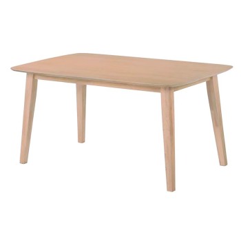 DOM Τραπέζι Τραπεζαρίας Mdf Απόχρωση Oak