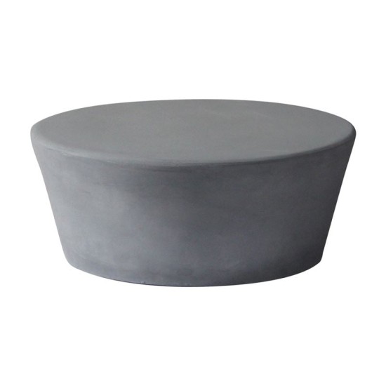 CONCRETE Τραπεζάκι Σαλονιού Cement Grey CONCRETE Τραπεζάκι Σαλονιού Cement Grey