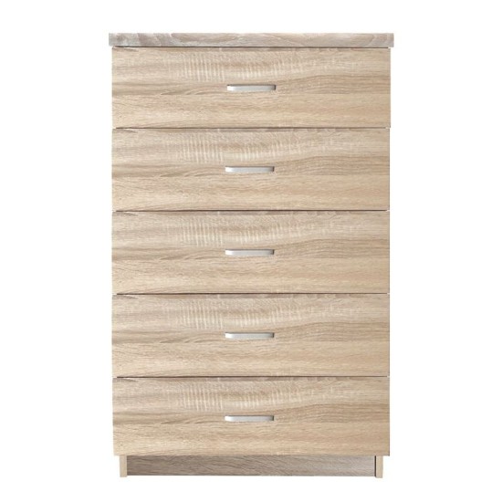 DRAWER Συρταριέρα με 5 Συρτάρια, Απόχρωση Sonoma DRAWER Συρταριέρα με 5 Συρτάρια, Απόχρωση Sonoma