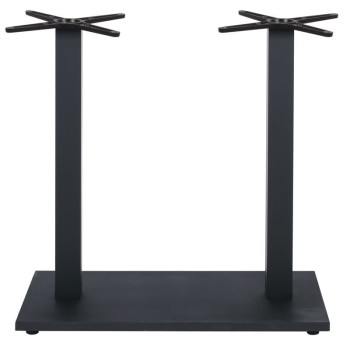 PRATO-W Βάση Τραπεζιού Μακρόστενη με ρεγουλατόρο Μέταλλο Βαφή Μαύρο (17,80kg)