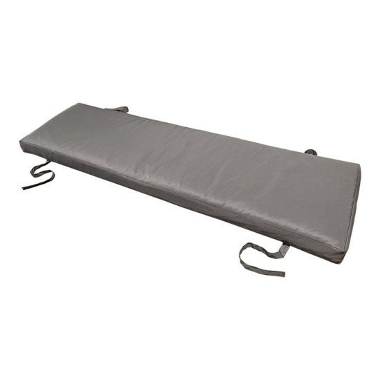 CONCRETE Μαξιλάρι Πάγκου Γκρι Ύφασμα Water Repellent CONCRETE Μαξιλάρι Πάγκου Γκρι Ύφασμα Water Repellent