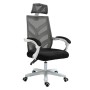 BF2985 Πολυθρόνα Γραφείου Διευθυντή, Άσπρο - Mesh Μαύρο