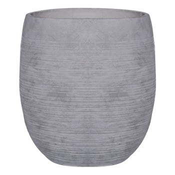 FLOWER POT-8 Απόχρωση Light Grey Wash