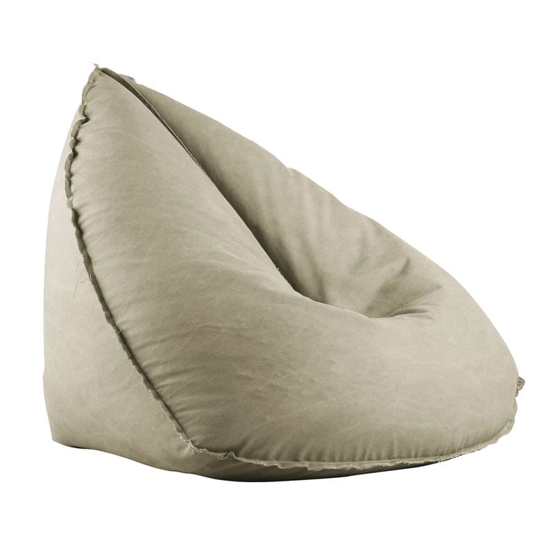 LAGOS ΜΑΧ Πουφ 100% Αδιάβροχο, Ύφασμα Sand, Αποσπώμενο Κάλυμμα