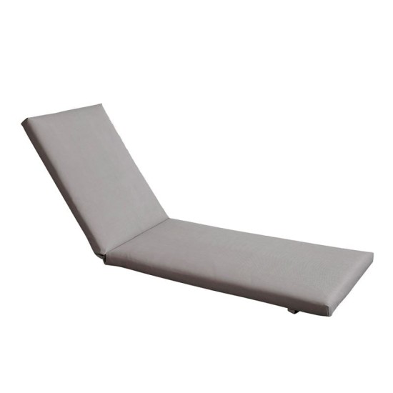 SUNLOUNGER Μαξιλάρι Ξαπλώστρας Textilene Γκρι με Φερμουάρ & Velcro (Foam+Polyester) SUNLOUNGER Μαξιλάρι Ξαπλώστρας Textilene Γκρι με Φερμουάρ & Velcro (Foam+Polyester)