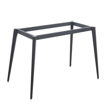 VIDAL Βάση Τραπεζιού Μέταλλο Βαφή Μαύρο (7,20 kg) για Eπιφάνεια από 120x80cm