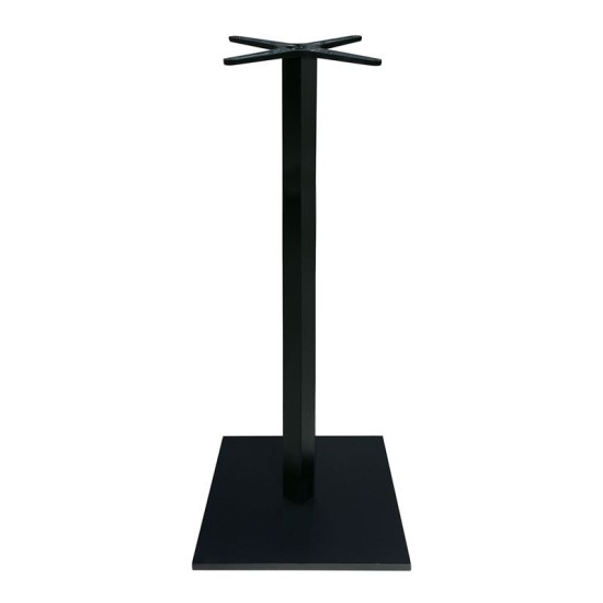 PRATO-W Βάση Τραπεζιού BAR 45x45cm H.93cm Μέταλλο Βαφή Μαύρο με Ρεγουλατόρο / 12,50Kg PRATO-W Βάση Τραπεζιού BAR 45x45cm H.93cm Μέταλλο Βαφή Μαύρο / 12,50Kg