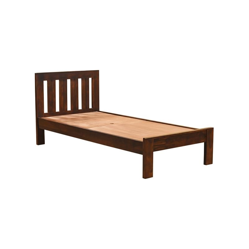 SOHO Κρεβάτι Μονό, για Στρώμα 90x200cm, Sheesham Καρυδί