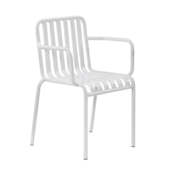 MODIAL Πολυθρόνα Μέταλλο Βαφή Άσπρο