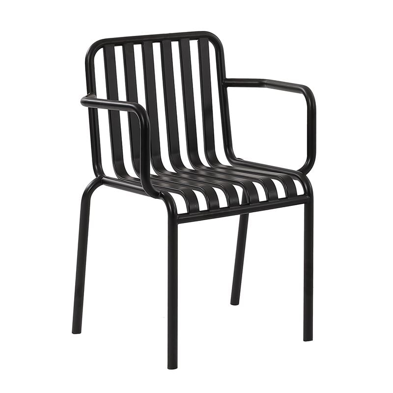 MODIAL Πολυθρόνα Μέταλλο Βαφή Μαύρο