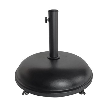 ΒΑΣΗ ομπρέλας Τσιμέντο/Μέταλλο Απόχρωση Μαύρο, με ρόδες