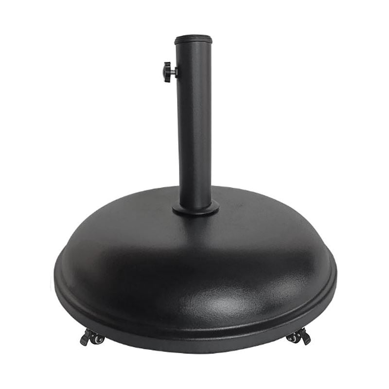 ΒΑΣΗ ομπρέλας Τσιμέντο/Μέταλλο Απόχρωση Μαύρο, με ρόδες