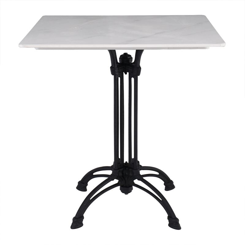 ΤΡΑΠΕΖΙ Sintered Stone-Μαντέμι Τετράνυχο, Επιφάνεια 11mm Απόχρωση White Marble