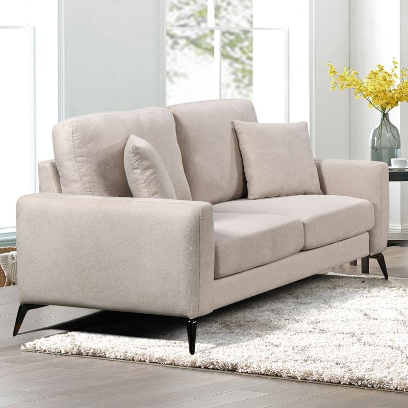 TIPO Kαναπές 2Θέσιος Σαλονιού- Καθιστικού, Ύφασμα Μπεζ