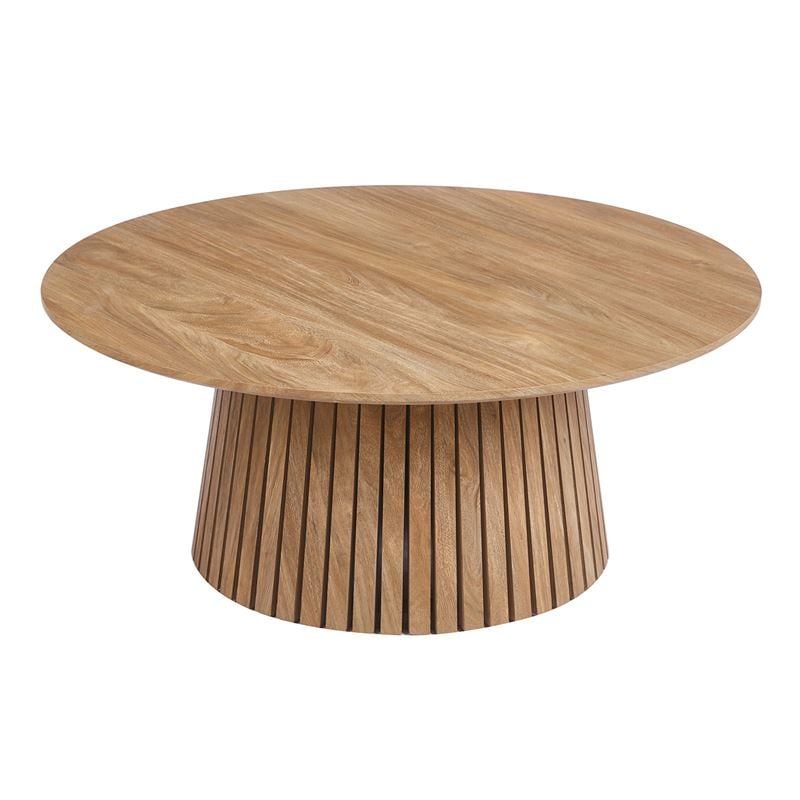 RIM-II Τραπεζάκι Σαλονιού-Καθιστικού, ΜDF Απόχρωση Φυσικό