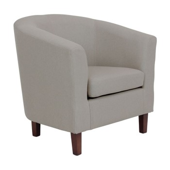 BOGA Πολυθρόνα Σαλονιού Καθιστικού, Ύφασμα  Μπεζ