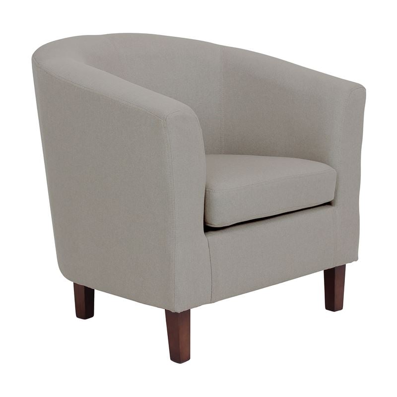 BOGA Πολυθρόνα Σαλονιού Καθιστικού, Ύφασμα  Μπεζ