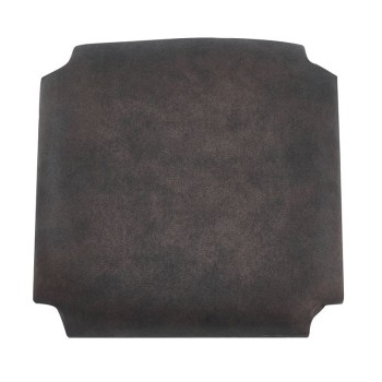 ΤΑΠΕΤΣΑΡΙΑ Σκαμπό Καφενείου, Ύφασμα Suede Ανθρακί