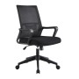 BF2965 Πολυθρόνα Γραφείου Ύφασμα Μαύρο Mesh