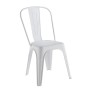 RELIX PP Καρέκλα Στοιβαζόμενη, PP Απόχρωση Άσπρο