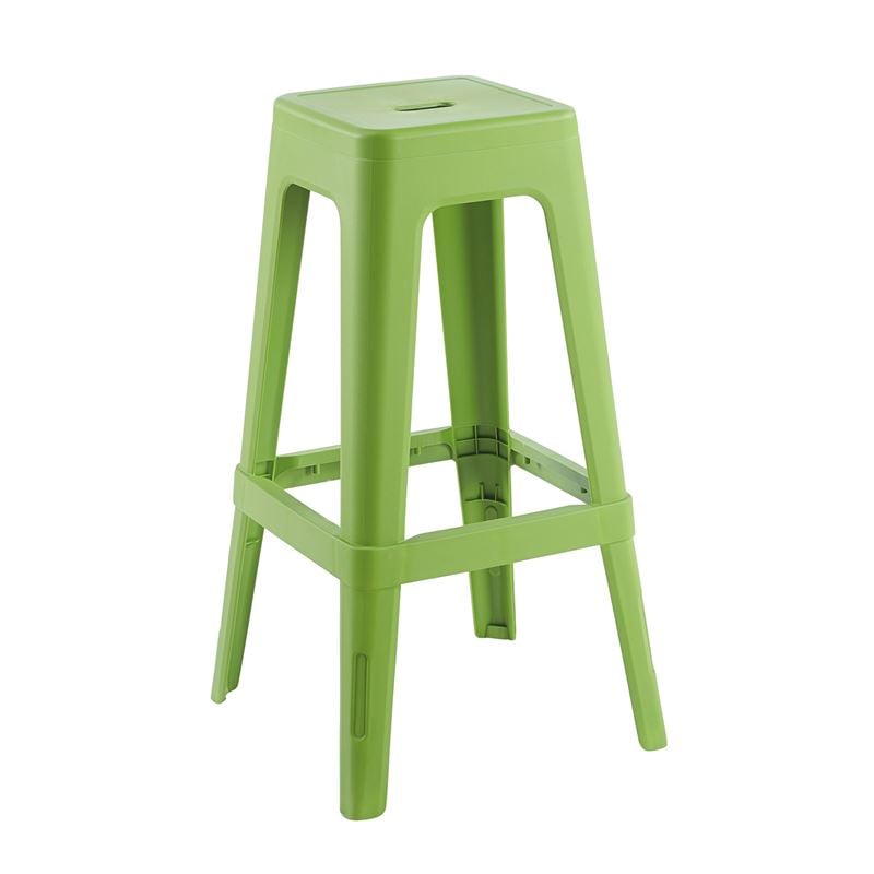 RELIX PP Σκαμπό BAR Στοιβαζόμενο, PP Απόχρωση Lime