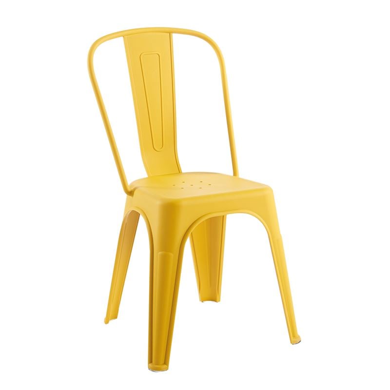 RELIX PP Καρέκλα Στοιβαζόμενη, PP Απόχρωση Κροκί