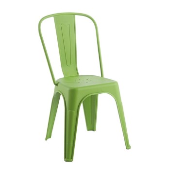 RELIX PP Καρέκλα Στοιβαζόμενη, PP Απόχρωση Lime