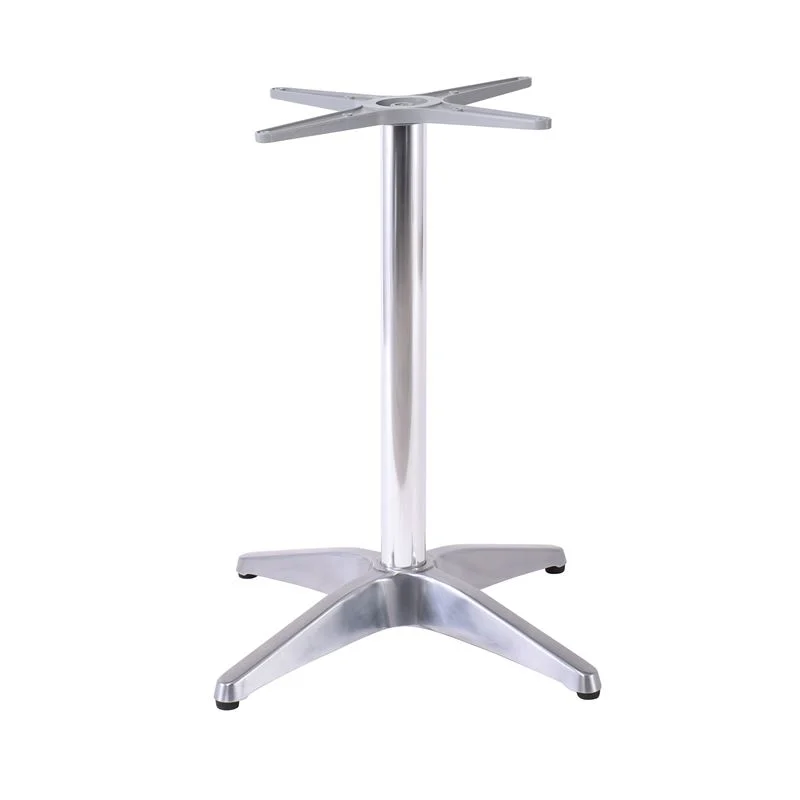 FACTORY Βάση Τραπεζιού Αλουμίνιο Απόχρωση Shiny Silver (3,35kg)