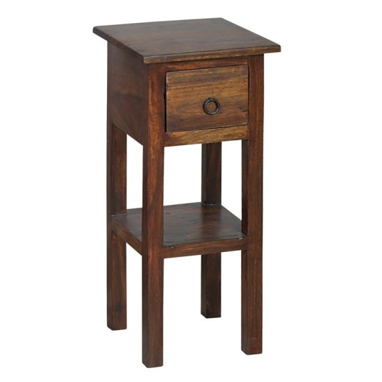 CLASSIC Stand - Τραπεζάκι Βοηθητικό H.55cm - 1 Συρτάρι, Ξύλο Sheesham Καρυδί CLASSIC Stand - Τραπεζάκι Βοηθητικό H.55cm - 1 Συρτάρι, Ξύλο Sheesham Καρυδί