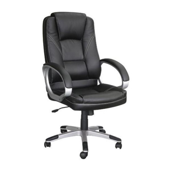 BF6950 Πολυθρόνα Γραφείου Διευθυντή, Pu Μαύρο BF6950 Πολυθρόνα Γραφείου Διευθυντή, Pu Μαύρο
