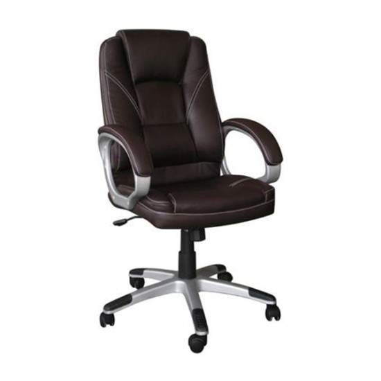 BF6950 Πολυθρόνα Γραφείου Διευθυντή, Pu Καφέ BF6950 Πολυθρόνα Γραφείου Διευθυντή, Pu Καφέ