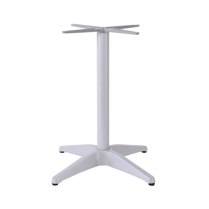 FACTORY Βάση Τραπεζιού Αλουμίνιο Απόχρωση Silver (2,30kg)