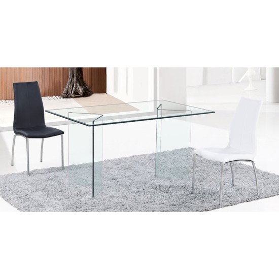 GLASSER Τραπέζι - Γραφείο Διάφανο Γυαλί 12mm GLASSER Τραπέζι - Γραφείο Διάφανο Γυαλί 12mm
