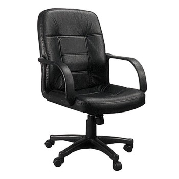 BF1300 Πολυθρόνα Γραφείου PU Μαύρο