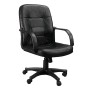 BF1300 Πολυθρόνα Γραφείου PU Μαύρο