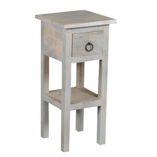 MAISON CLASSIC Έπιπλο Stand, Ξύλο Mango Antique Άσπρο